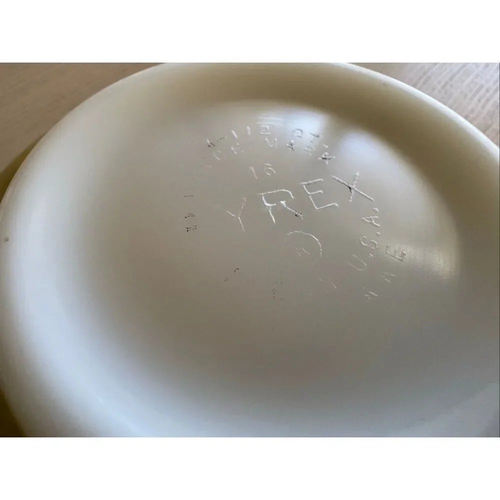 Pyrex verde avocado green 444 442 443 green 3 piece bowl set
